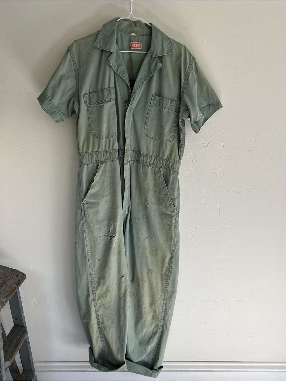 Vintage Green Utility Jumpsuit overalls Big Ben